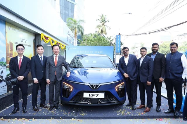 Vinfast second showroom opens in Chennai; officially comm...